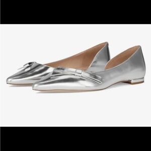 Cole Haan Noella Bow Satin Flats Size 6 1/2 B​